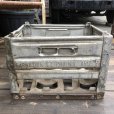 画像3: Vintage Metal Milk Crate (B515) 