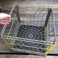 画像7: Vintage Wire Metal Milk Crate LUDWING (B518) 