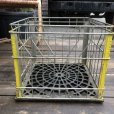 画像2: Vintage Wire Metal Milk Crate LUDWING (B518)  (2)