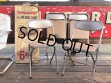 Vintage Samsonite Folding Chair SET (B520)