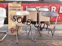 Vintage Samsonite Folding Chair SET (B520)