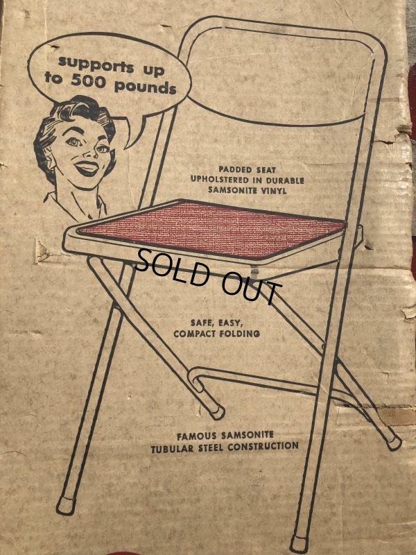 画像20: Vintage Samsonite Folding Chair SET (B520)