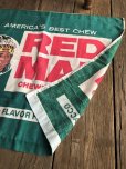 画像10: Vintage Red Man Chewing Tobacco Cloth Banner Sign (B522) 