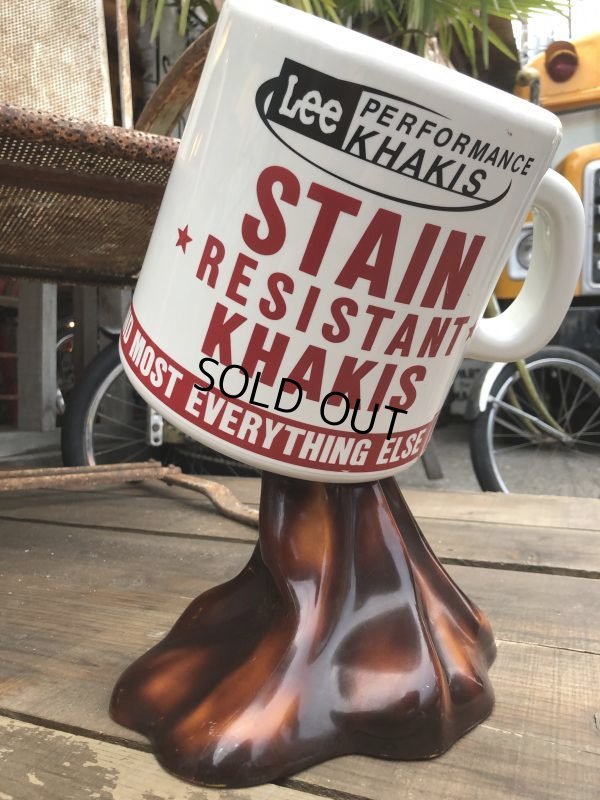 画像10: Vintage LEE KHAKIS Counter Display Store Sign (B525)