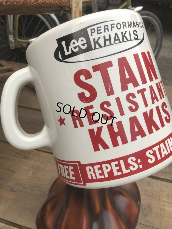 画像5: Vintage LEE KHAKIS Counter Display Store Sign (B525)