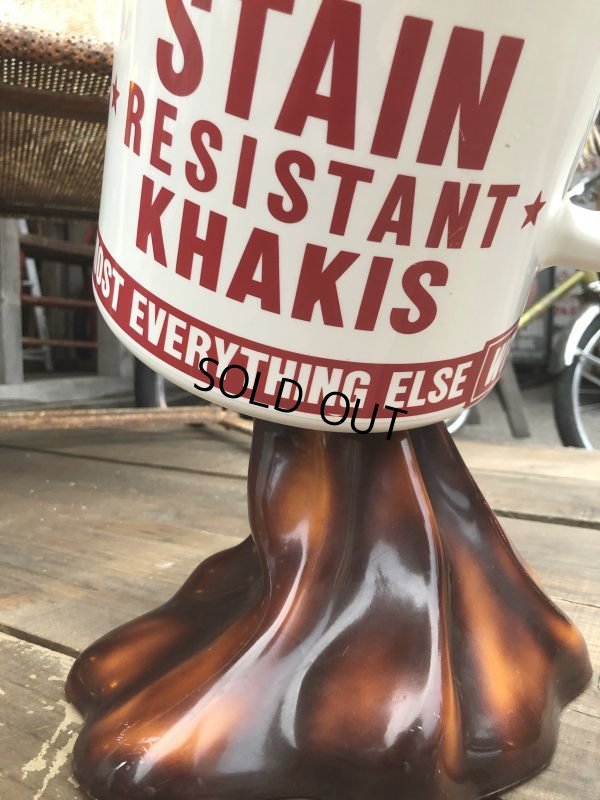 画像8: Vintage LEE KHAKIS Counter Display Store Sign (B525)