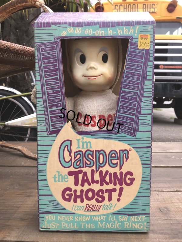 画像1: 60s Mattel Casper Talking Doll M.I.B (B526) 