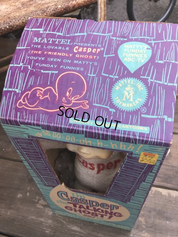 画像8: 60s Mattel Casper Talking Doll M.I.B (B526) 