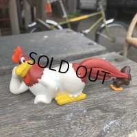 90s Vintage WB Foghorn Leghorn & Henry Hawk PVC Figure (B531) 