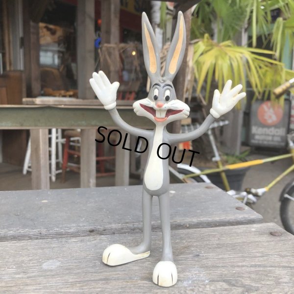 画像1: 80s Vintage WB Bugs Bunny Bendy Figure (B527) 