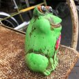 画像5: Vintage Hippie Psychedelic Ceramic Bank Frog (B543)