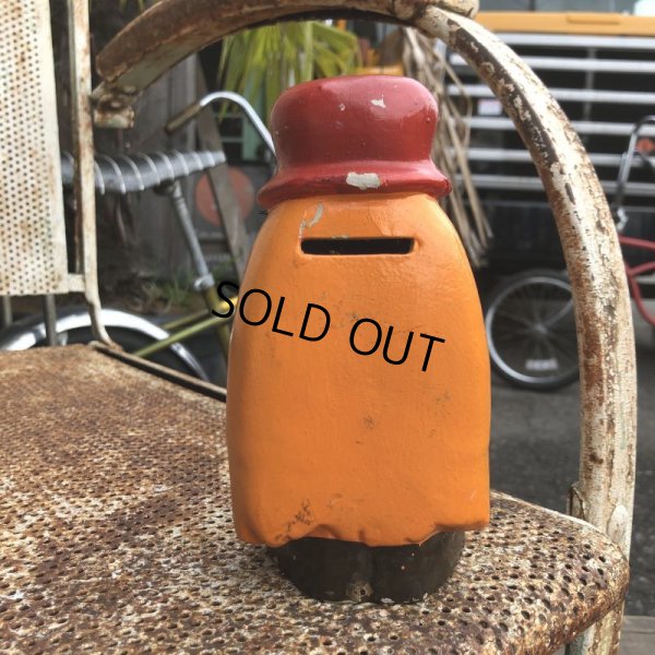 画像4: Vintage Hippie Psychedelic Ceramic Bank HELP (B544)