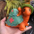 画像1: Vintage Hippie Psychedelic Ceramic Bank Turtle (B542) (1)