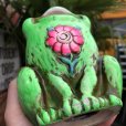 画像6: Vintage Hippie Psychedelic Ceramic Bank Frog (B543)