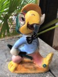 画像11: 40s Vintage Disney AMERICAN POTTERY Jose Carioca Ceramic Figure (B545)