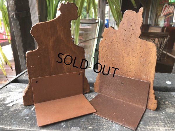 画像3: Vintage Western Cowboy & Indian Bookends (B548)