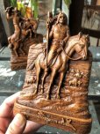 画像9: Vintage Western Cowboy & Indian Bookends (B548)