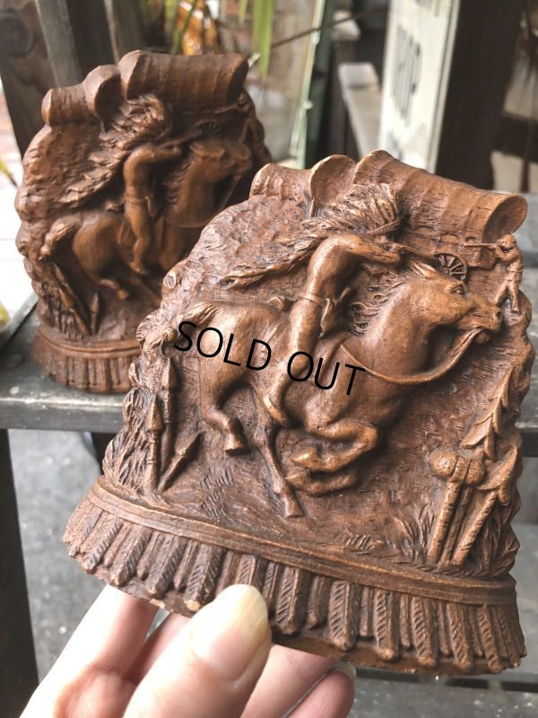 画像8: Vintage Western Indian Bookends (B547)