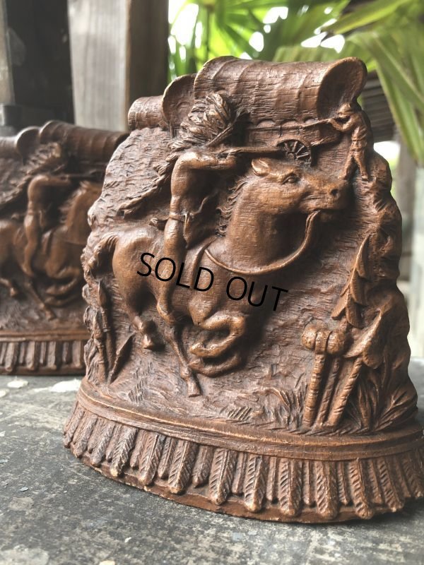 画像6: Vintage Western Indian Bookends (B547)