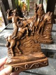 画像10: Vintage Western Cowboy & Indian Bookends (B548)