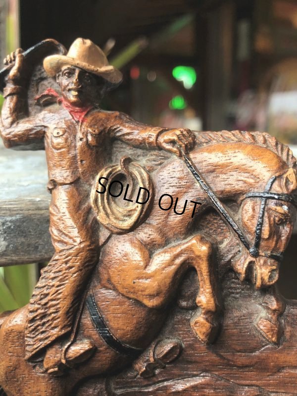 画像8: Vintage Western Cowboy Napkin Holder (B546)