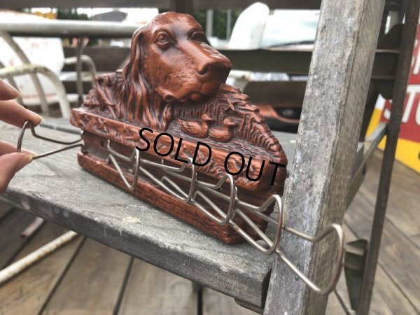 画像5: 50s Vintage Dog Head Tie Holder (B551)