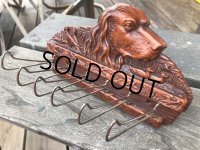 50s Vintage Dog Head Tie Holder (B551)