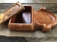 画像5: 40s Vintage Western Indian Cigarette Box & Ashtray (B549)