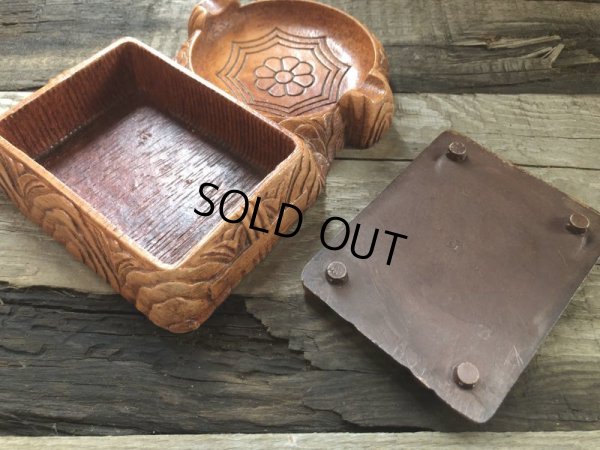 画像4: 40s Vintage Western Indian Cigarette Box & Ashtray (B549)