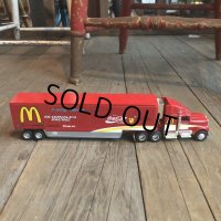 Vintage ERTL McDonald's x Coca Cola Truck Trailer (B567)