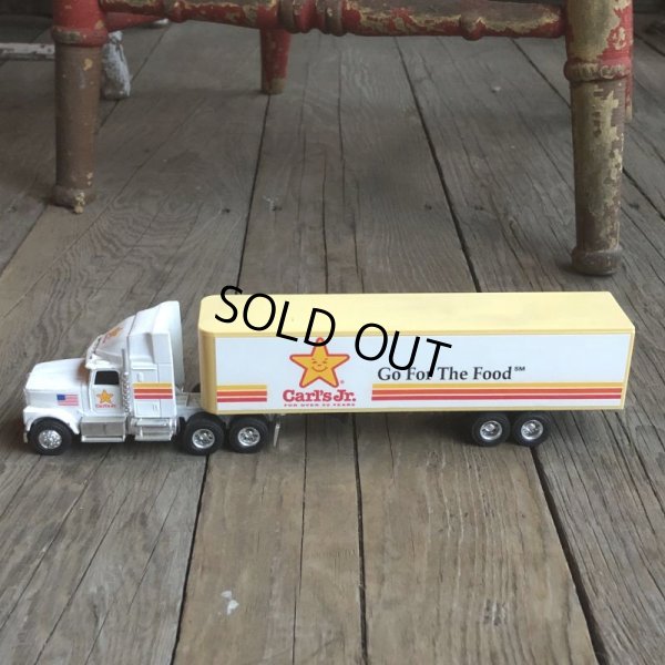 画像5: Vintage Ertl Carl's Jr. Truck Trailer (B569)