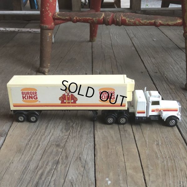 画像1: 70s Vintage Match Box Buger King Truck Trailer (B571)