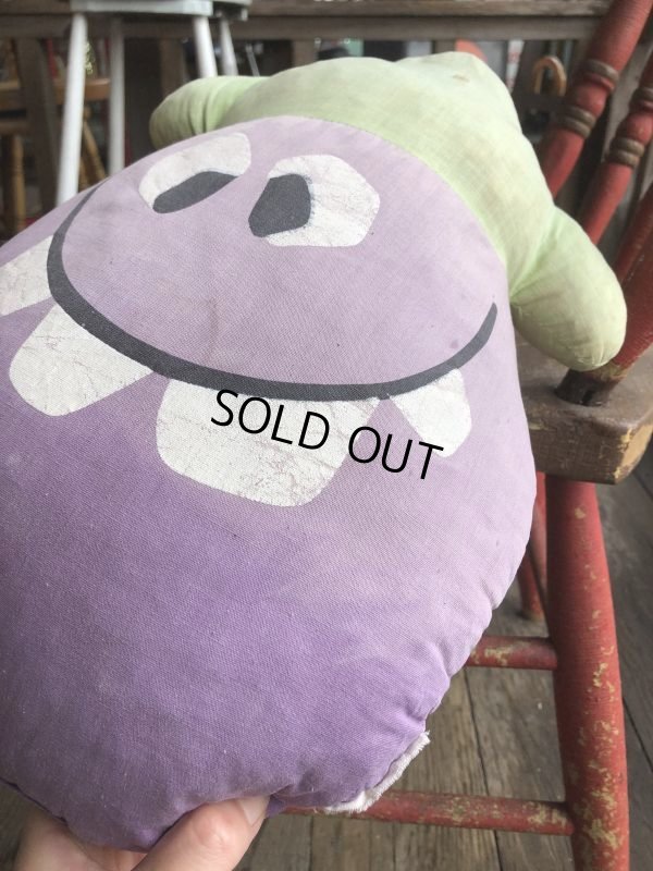 画像6: Vintage Funny Face Cloth Doll Goofy Grape (B572)