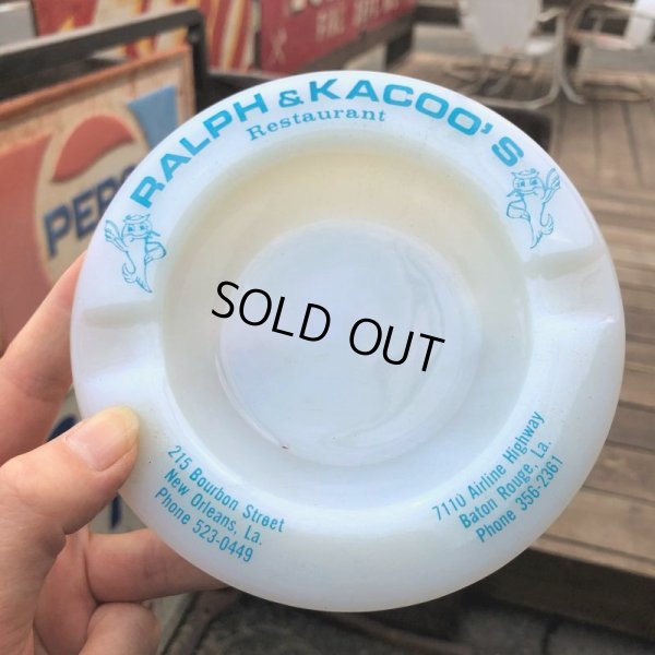 画像10: Vintage Advetising Ashtray RALPH & KACOO'S (B579)