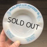 Vintage Advetising Ashtray RALPH & KACOO'S (B579)