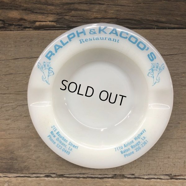 画像2: Vintage Advetising Ashtray RALPH & KACOO'S (B579)