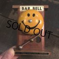 Vintage Smily Happy Face Bar Bell (B587)