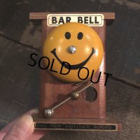 Vintage Smily Happy Face Bar Bell (B587)