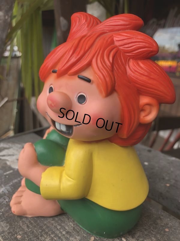 画像7: 80s Vintage Pumuckl Vinyl Coin Bank (B588)