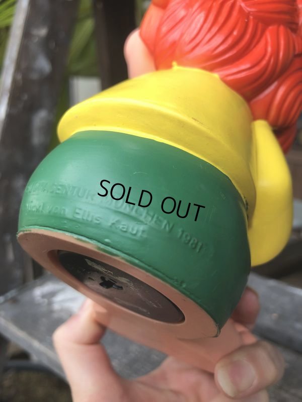 画像6: 80s Vintage Pumuckl Vinyl Coin Bank (B588)