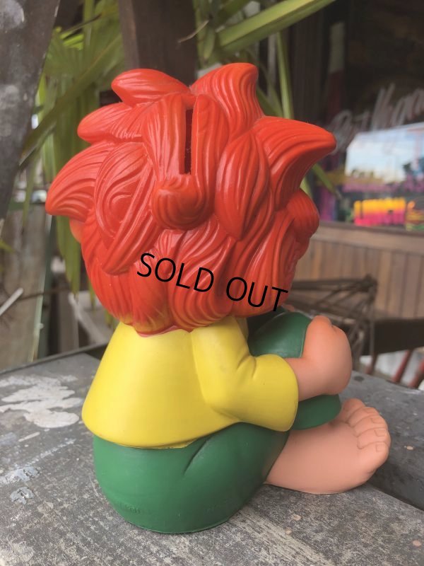 画像5: 80s Vintage Pumuckl Vinyl Coin Bank (B588)