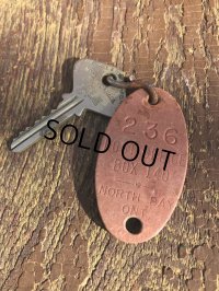 Vintage Motel Key Post Office Box #236 (B610)