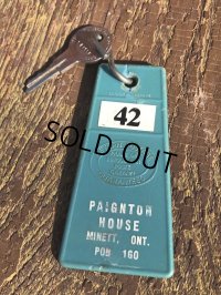  Vintage Motel Key Paignton House #42 (B614)