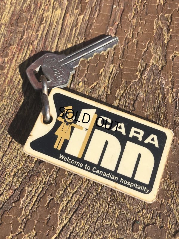 画像1: Vintage Motel Key Cara Inn #525 (B597)