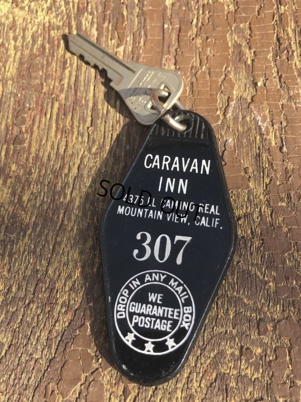 画像1: Vintage Motel Key Caravan Inn #307 (B611)