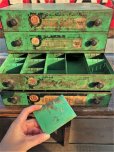 画像13: Vintage Industrial Metal EIS MFG Hydraulic Brake Parts Cabinet (B617)