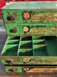 画像12: Vintage Industrial Metal EIS MFG Hydraulic Brake Parts Cabinet (B617)