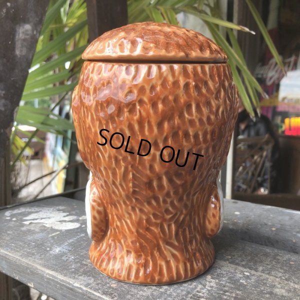 画像5: 60s Vintage Bali Hai Restaurant Headhunter Tiki Mug (B619)