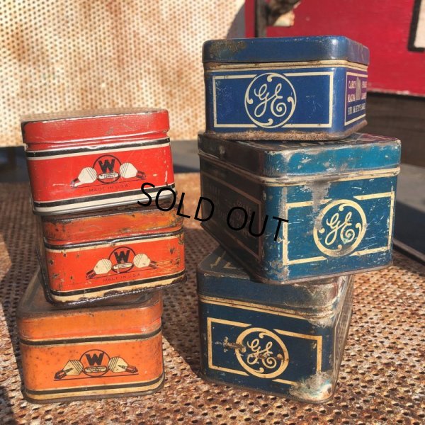 画像11: 30s Vintage Mazda Auto Lamp General Electric GE Tin (B624) 