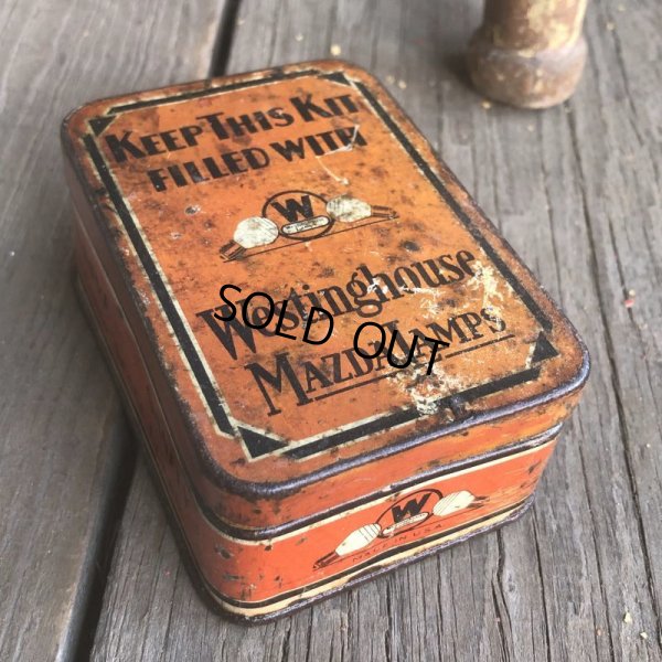 画像8: 30s Vintage Can Westinghouse MAZDA LAMP (B622)